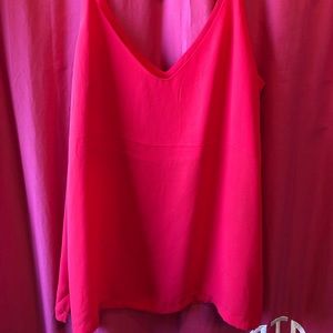 H&M bright pink camisole.